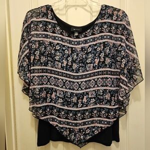 AB Studio Poncho Top - XL